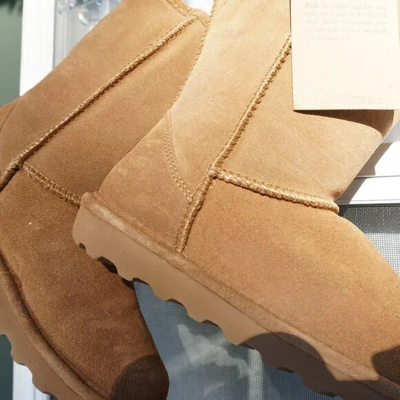 Bearpaw Elle Short Hickory Lined Warm Winter Boots - Picture 10 of 12